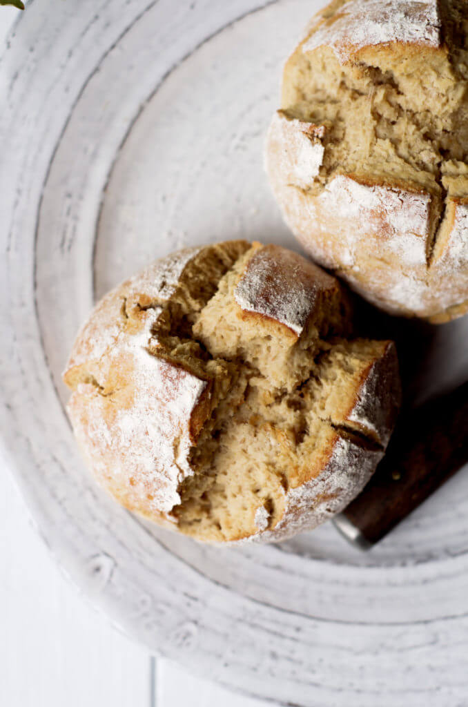 These authentic paleo bread rolls are grain free, warm and yeasty. Perfectly soft on the inside and covered in a crunchy crust. These grain free and paleo rolls are incredibly delicious and easy to make!