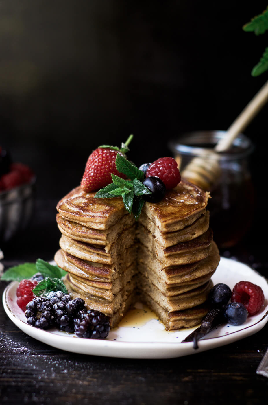 gluten free breakfast paleo pancakes easy to make 4 ingredient - Paleo ...