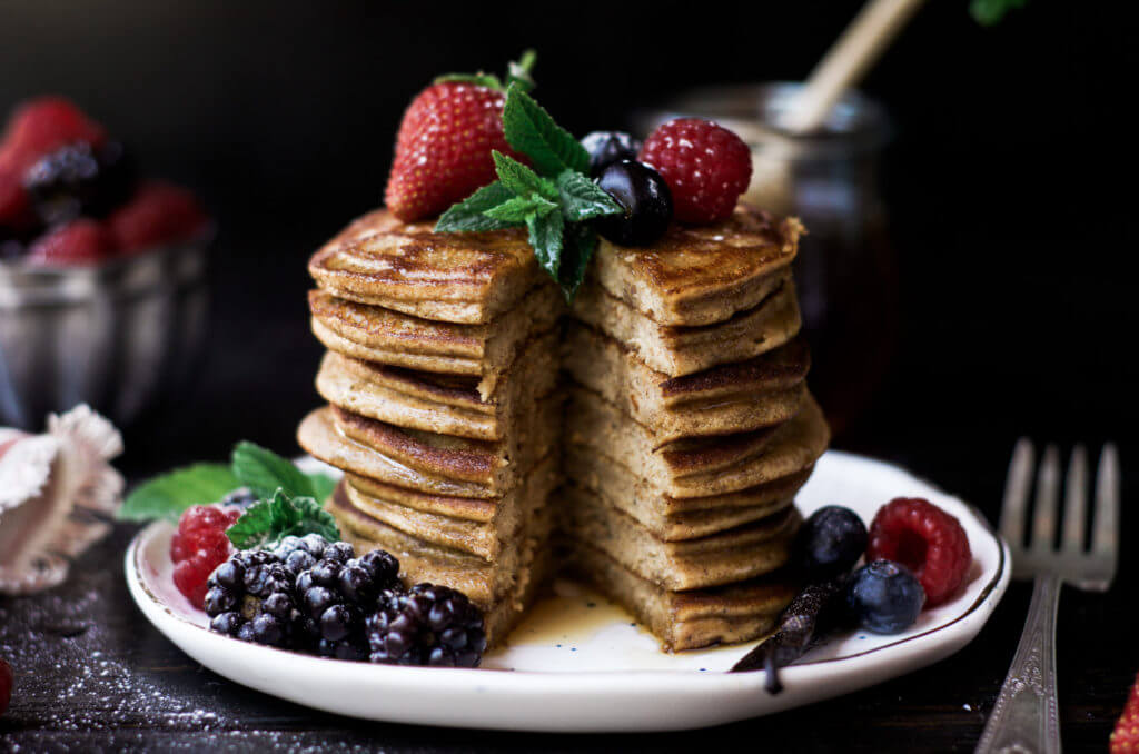 Paleo Pancakes made with 4 ingredients