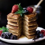 Paleo Pancakes made with 4 ingredients