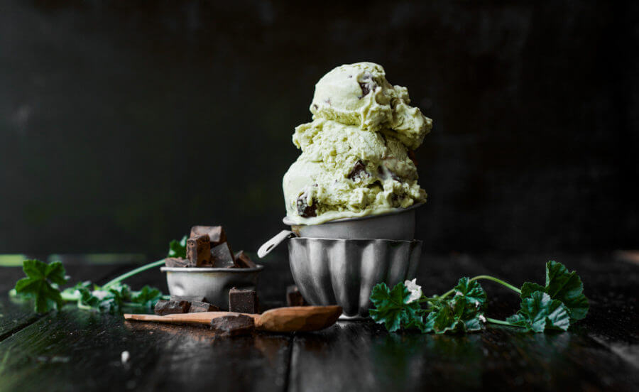 Dairy Free Mint Ice-Cream