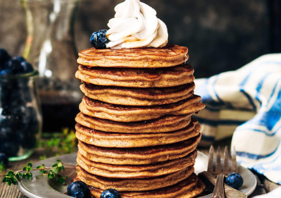 Easy Paleo Gluten Free Pancakes