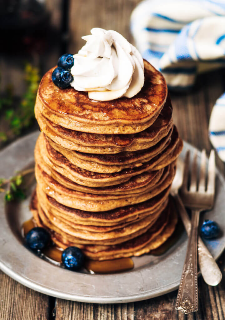 Grinch Pancakes (SCD, Paleo, Gluten Free, Grain Free)