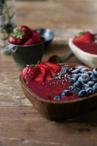 vegan berry smoothis bowl-15