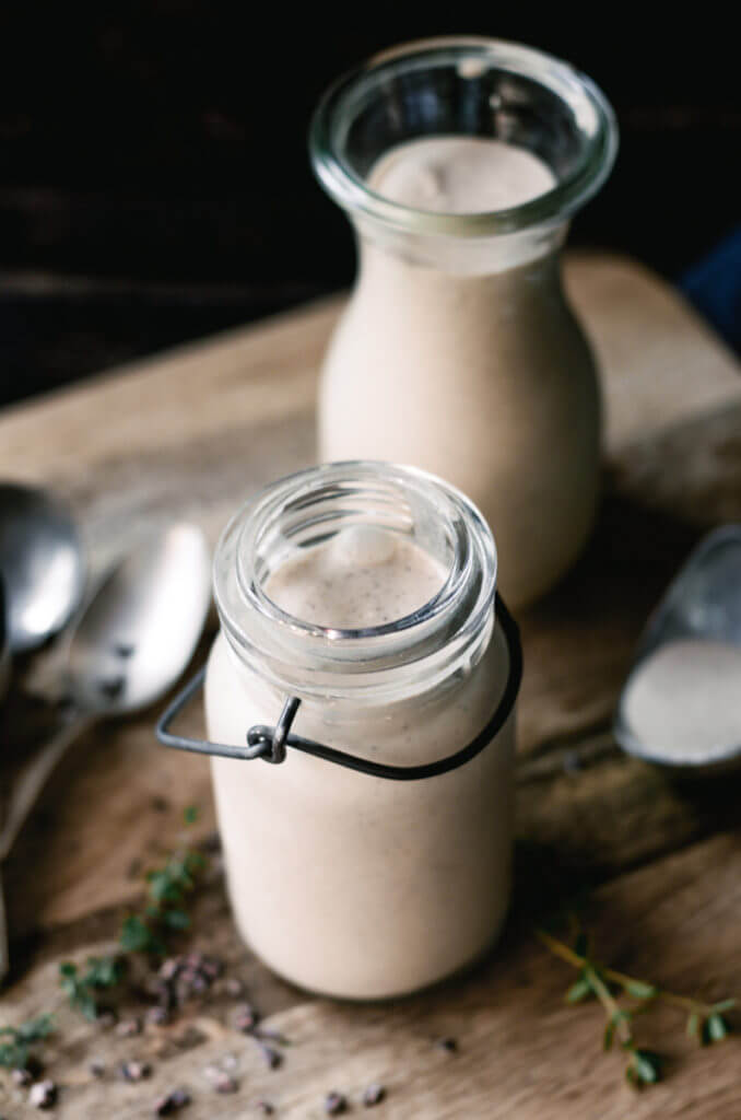 Creamy Paleo Dairy Free Almond Butter Milkshake! Refreshing and easy to make healthy breakfast idea. Gluten free vegan dessert and breakfast smoothie.