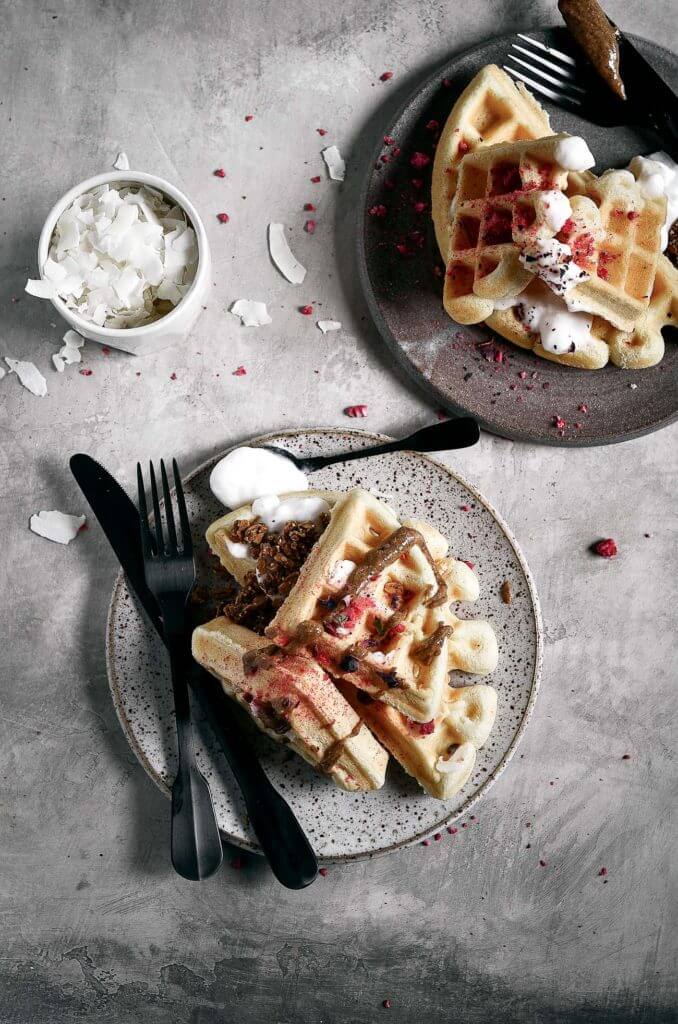 Gluten Free Belgian Waffles Recipe - light & fluffy