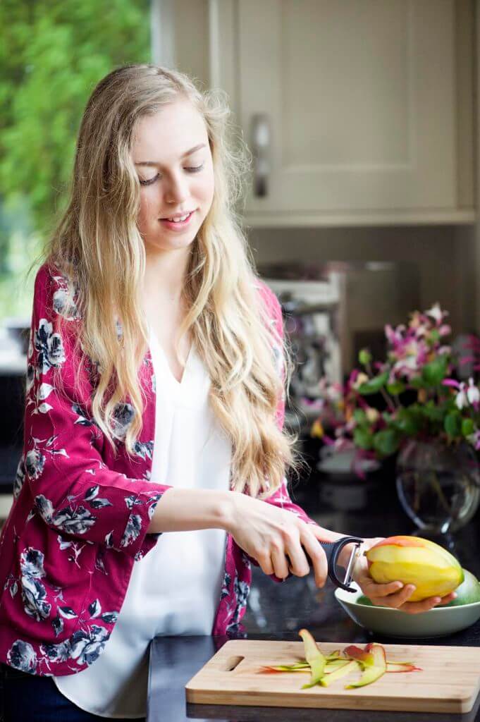 Foodie Teen Interview with Alessandra, a 17 year old cookbook author, healthy food advocate, salad lover, and the face behind The Foodie Teen.