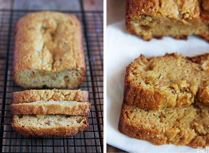 paleo Carrot Cake loaf. Best Grain free bread recipes! Paleo french bread. Easy to make sandwich bread. Delicious healthy bread recipes for all your cravings!