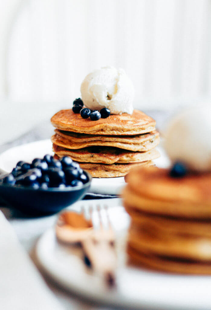 Light and Fluffy Pumpkin Pancakes that are grain free and Paleo! #paleo #breakfast #pancakes Paleo breakfast. Low carb paleo breakfast. Paleo breakfast on the go. Paleo for beginners. Paleo diet recipes. Paleo breakfast snacks. Almond flour paleo pancakes. Easy gluten free healthy pancakes.