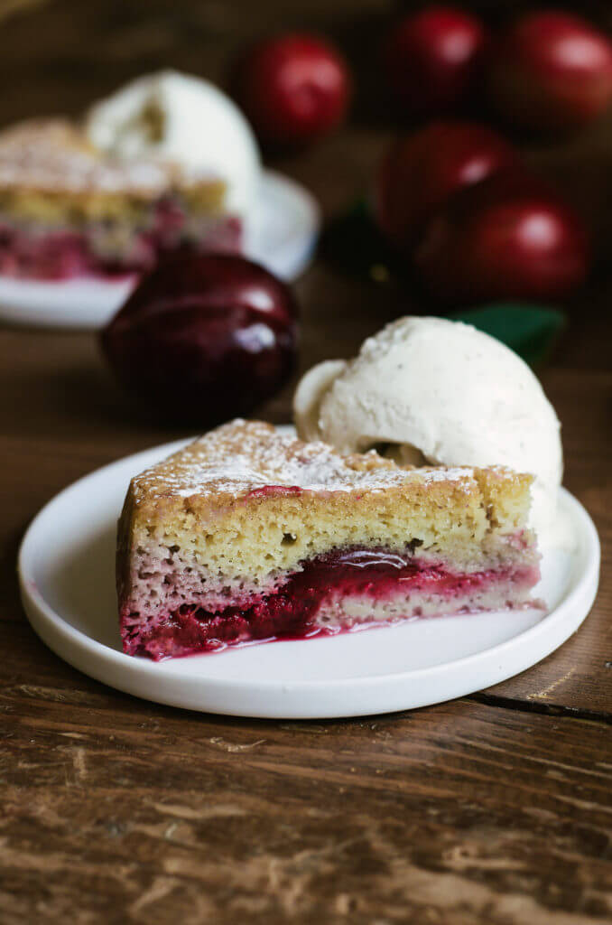 Fresh Plum Cake (Gluten Free) | dish » Dish Magazine