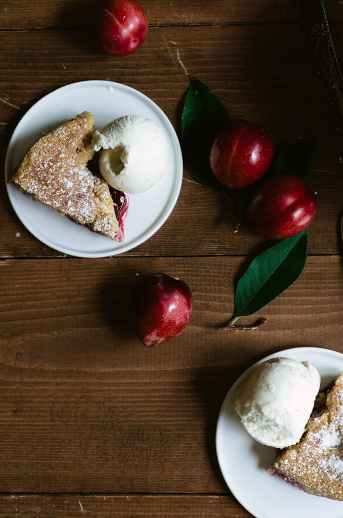 Fresh Plum Cake (Gluten-Free + Paleo)