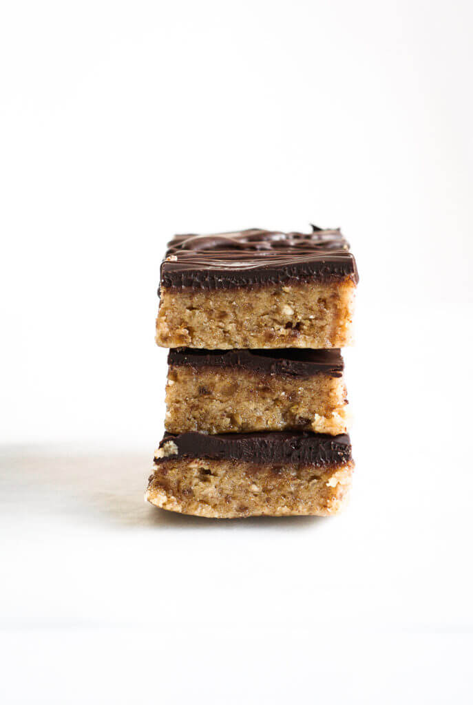 Best Paleo “Peanut Butter” Protein Bars. Gluten free, paleo, and healthy snacks and dessert recipes for on the go. Easy paleo cookies.