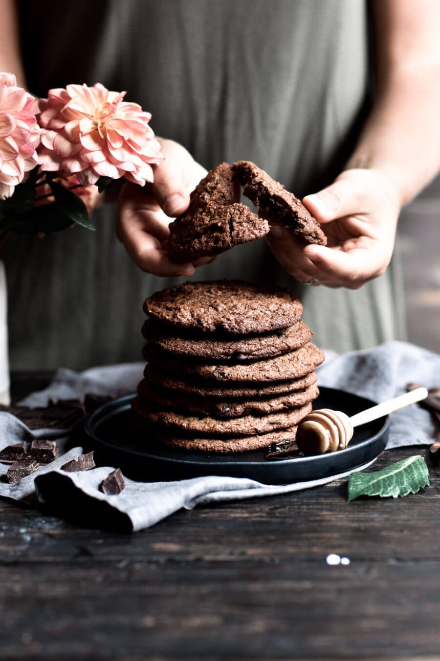 Paleo Pumpkin Chocolate Chip Cookies Paleo Gluten Free