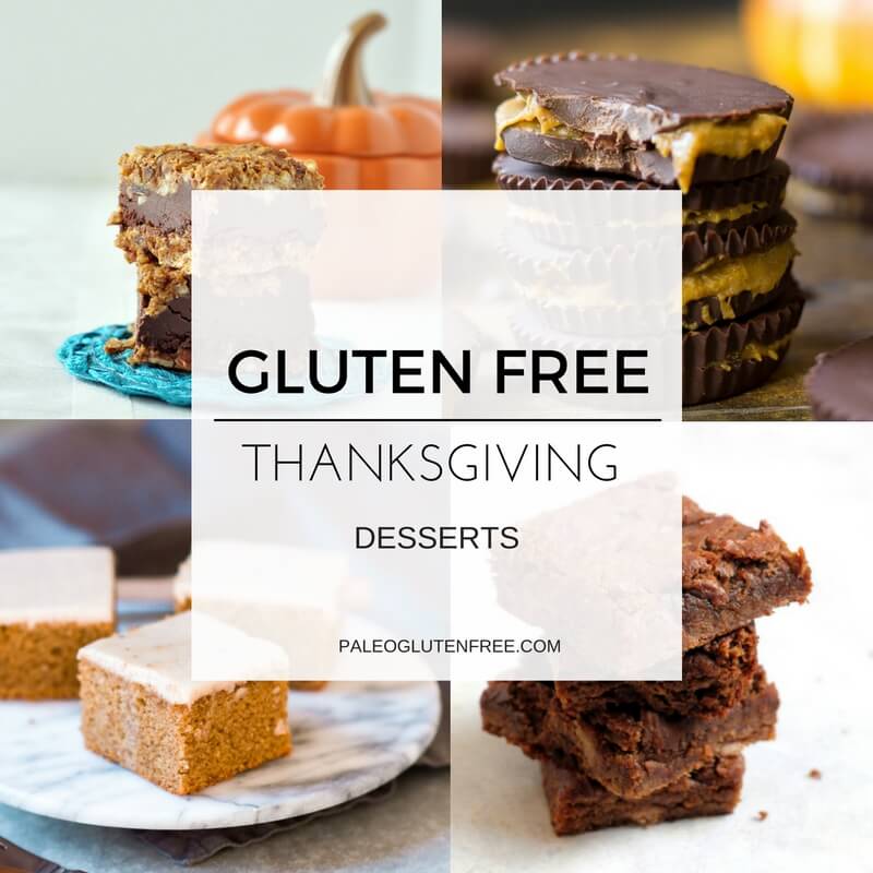 Healthy Gluten Free Thanksgiving Desserts - Paleo Gluten Free