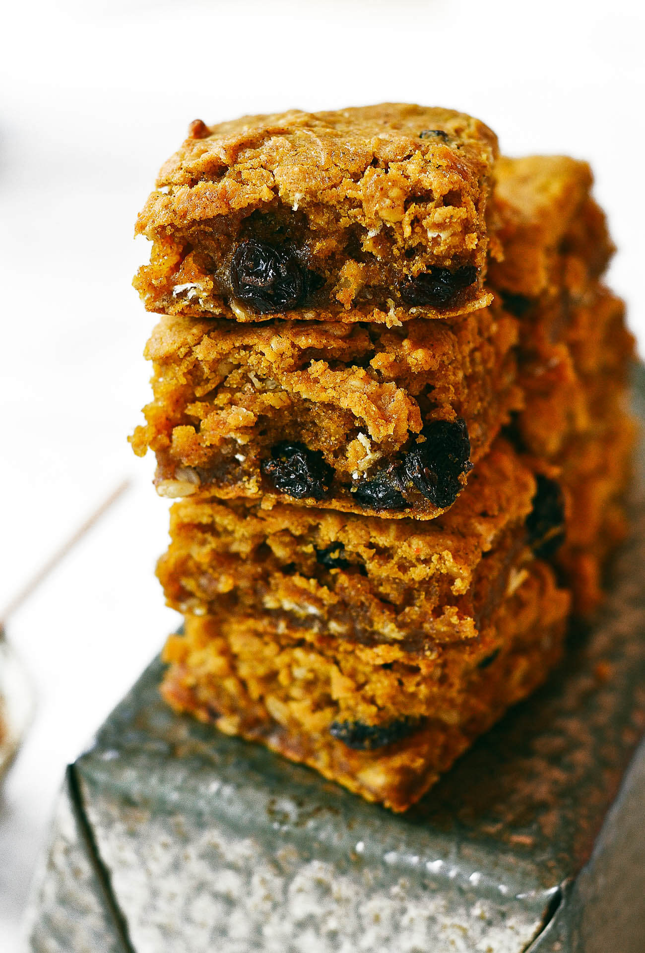 Healthy Oatmeal Pumpkin Bars Paleo Gluten Free