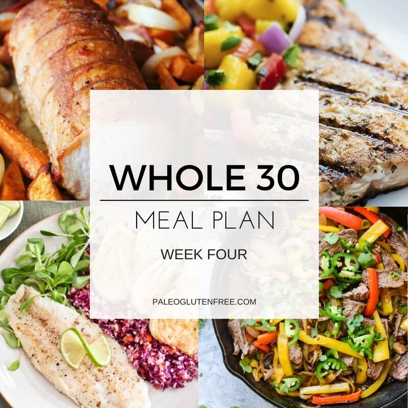 Whole 30 Meal Plan for 30 Days!