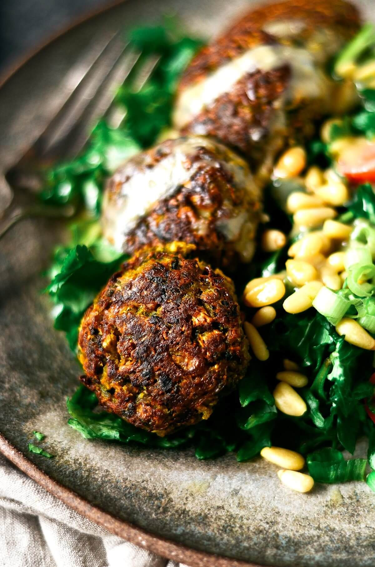 Perfect Whole30 Blender Cauliflower Falafel Tahini Bowl Paleo Gluten Free