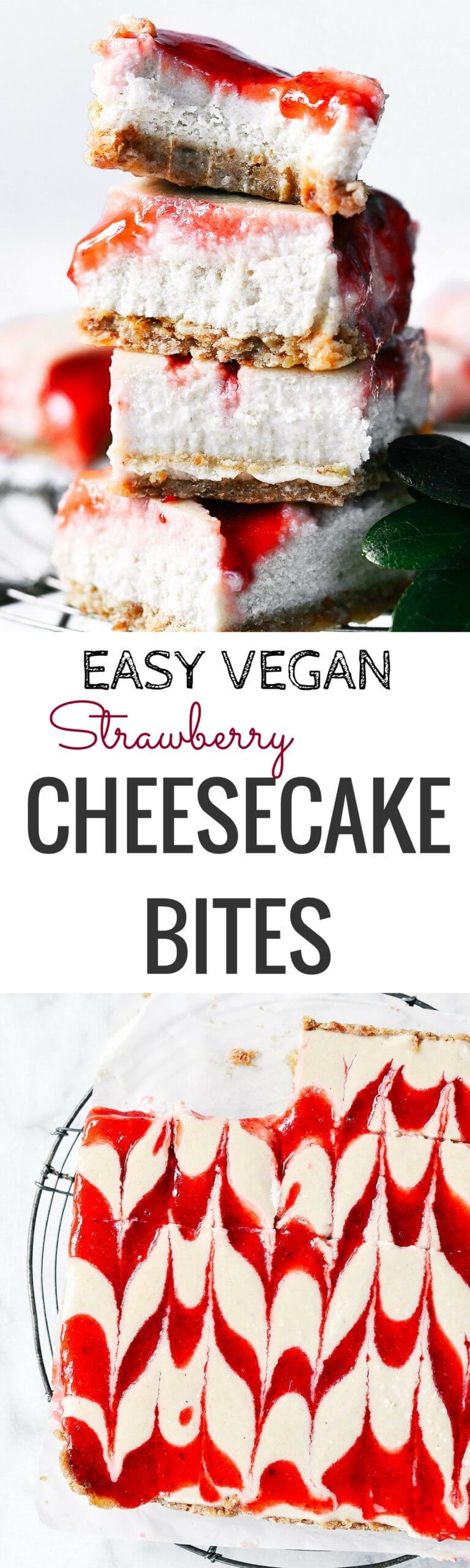 Easy Vegan Strawberry Cheesecake Paleo Gluten Free