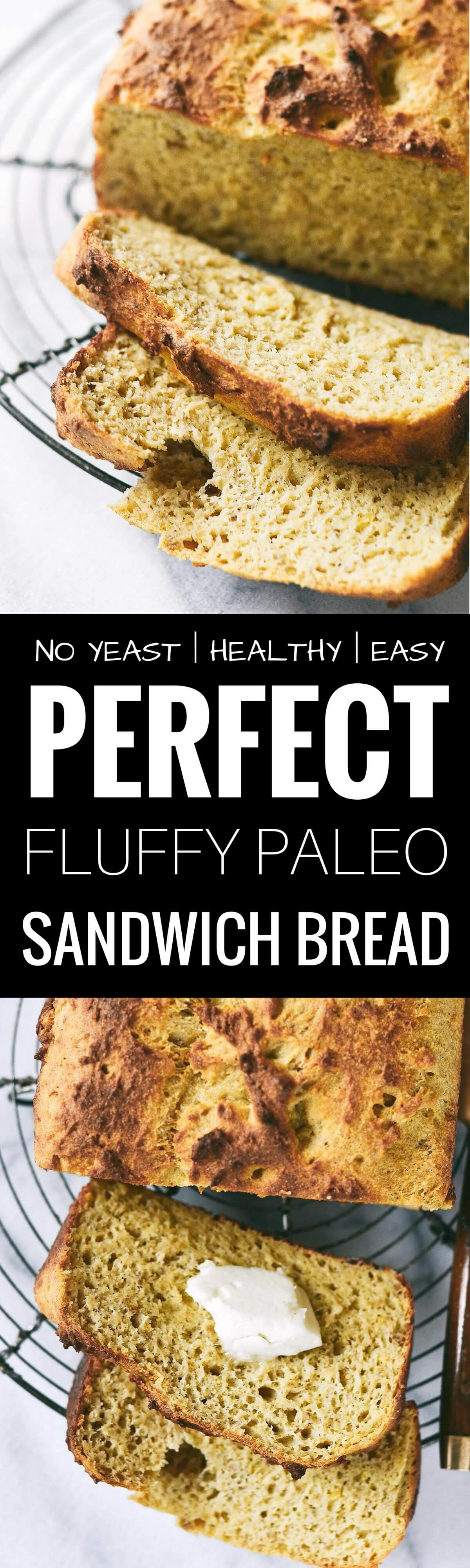 5 Min Perfect Paleo Sandwich Bread Paleo Gluten Free
