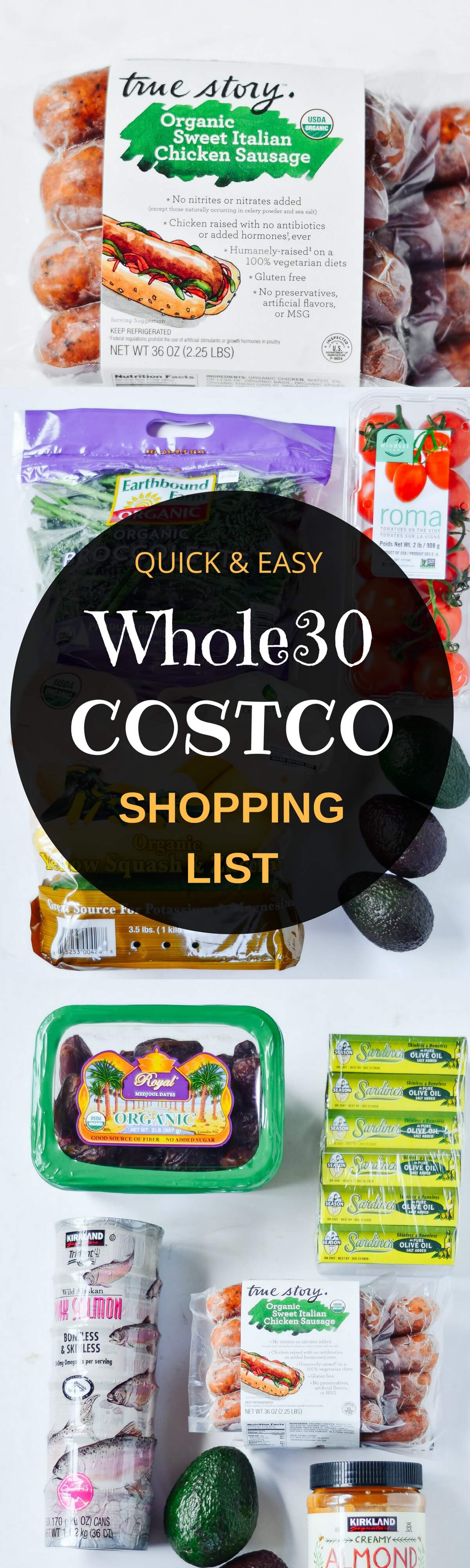 Best Whole30 Costco Shopping List Paleo Gluten Free