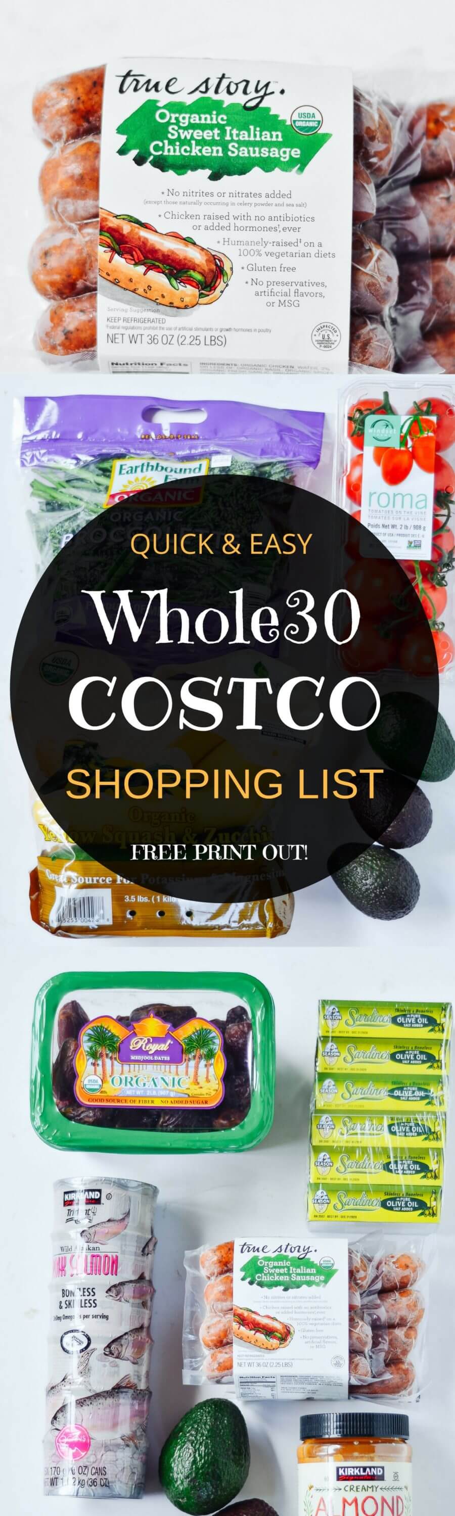 Best Whole30 Costco Shopping List Paleo Gluten Free