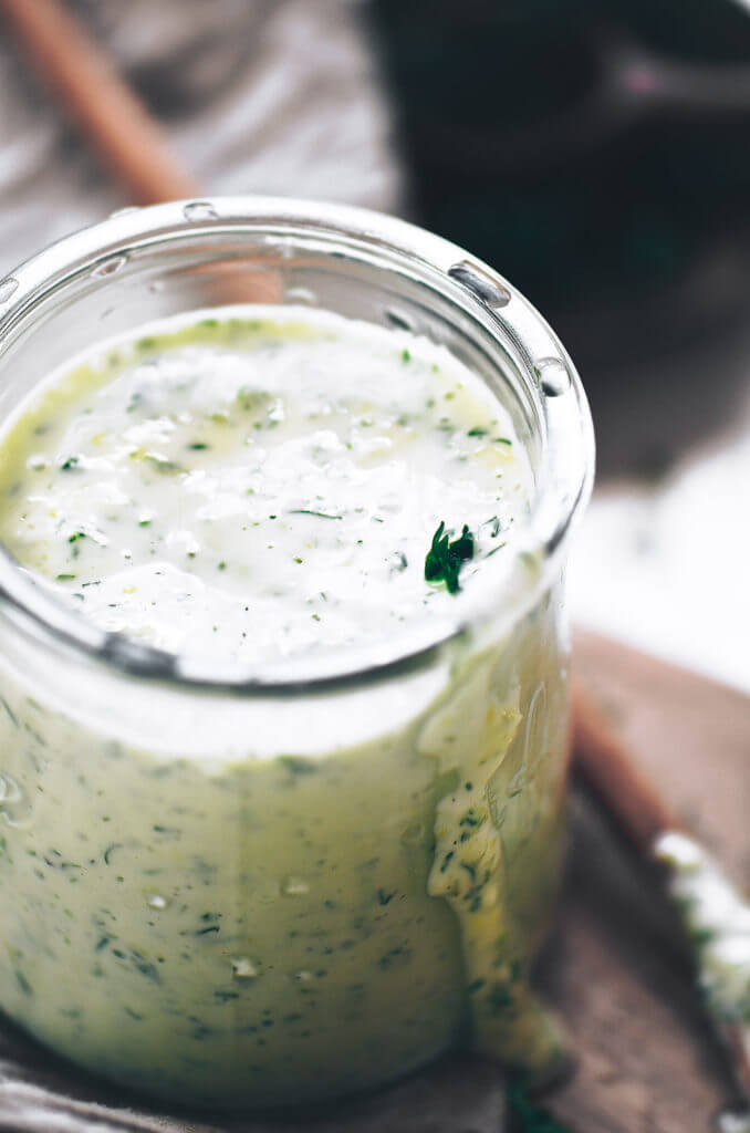 Easy Homemade Whole30 Ranch Dressing - Cooking with Curls