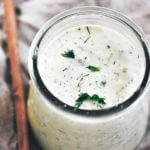 Creamy whole30 ranch dressing dip. Easy paleo ranch dressing recipe. Dairy free ranch dressing. Dairy free ranch dip. Best easy dairy free ranch recipe. Easy whole30 dinner recipes. Whole30 recipes. Whole30 lunch. Whole30 recipes just for you. Whole30 meal planning. Whole30 meal prep. Healthy paleo meals. Healthy Whole30 recipes. Easy Whole30 recipes.