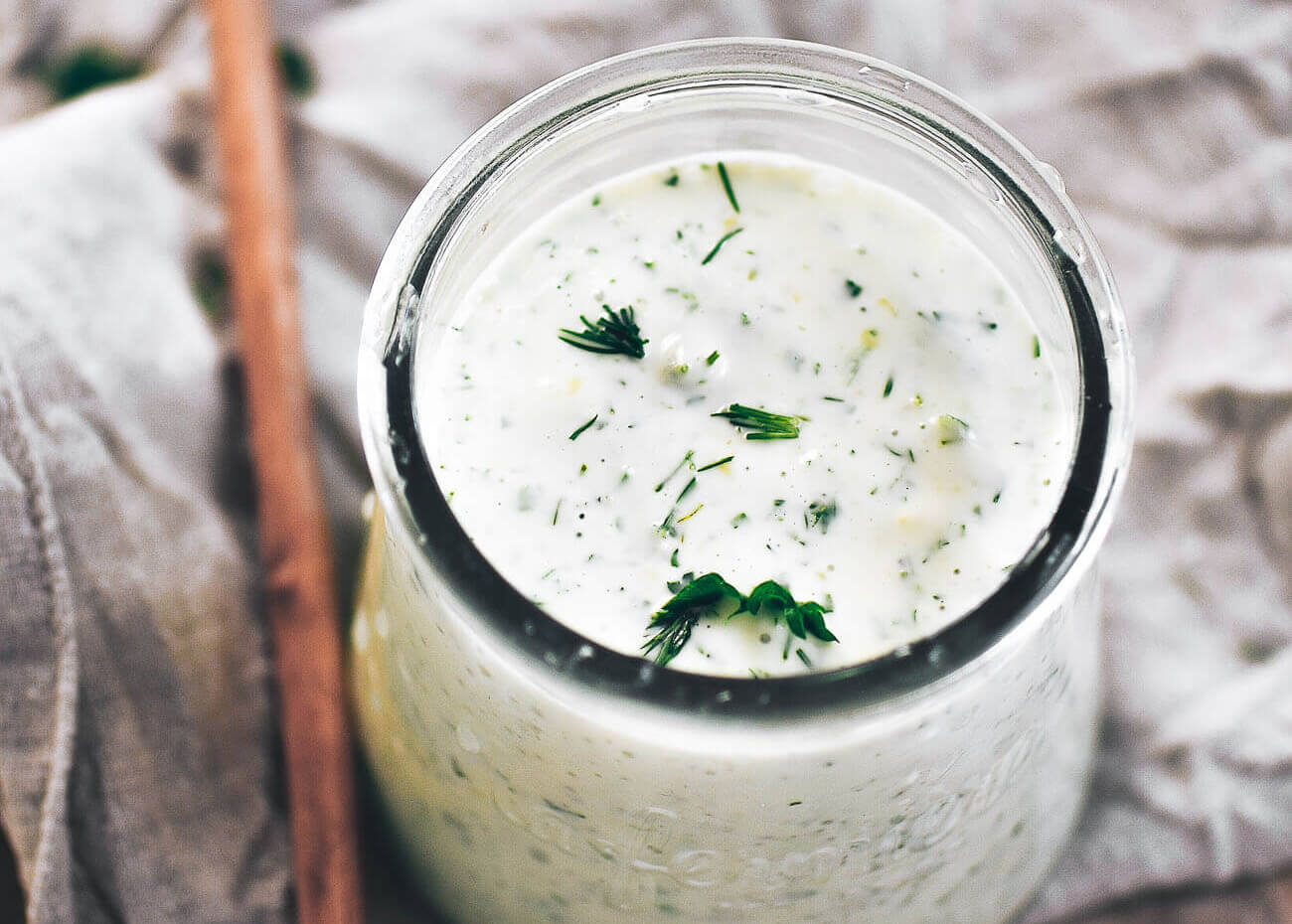 Whole30 Ranch Dressing + Dip (Dairy-Free) - The Frizzled Leek