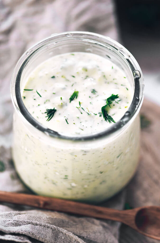 Whole30 Ranch Dressing From Scratch Yum! - This Vivacious Life