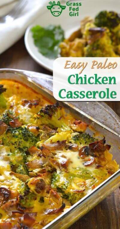 Easy-Chicken-Broccoli-Casserole-Recipe - Paleo Gluten Free