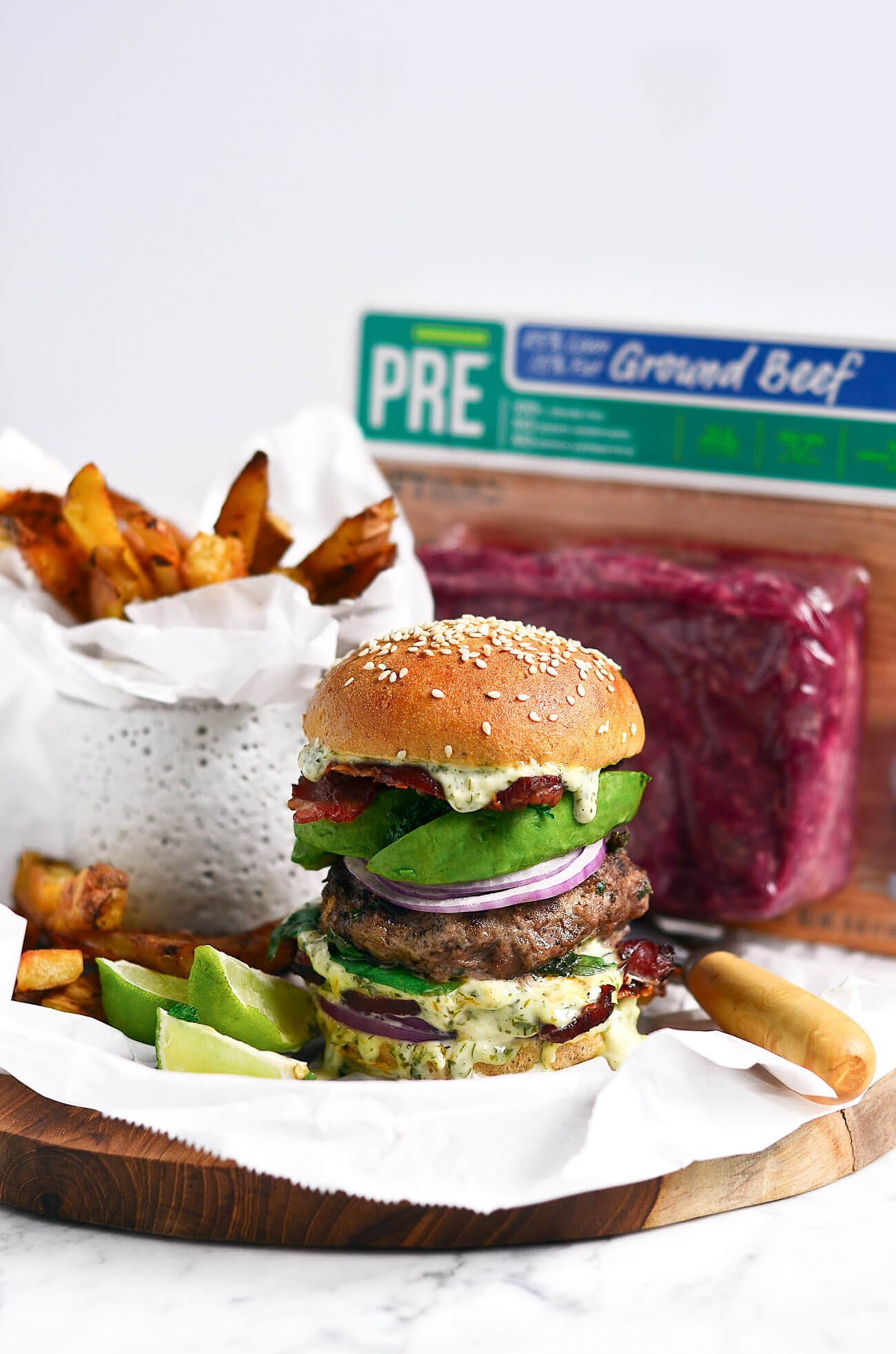 Paleo Bacon Garlic Avocado Burger Paleo Gluten Free