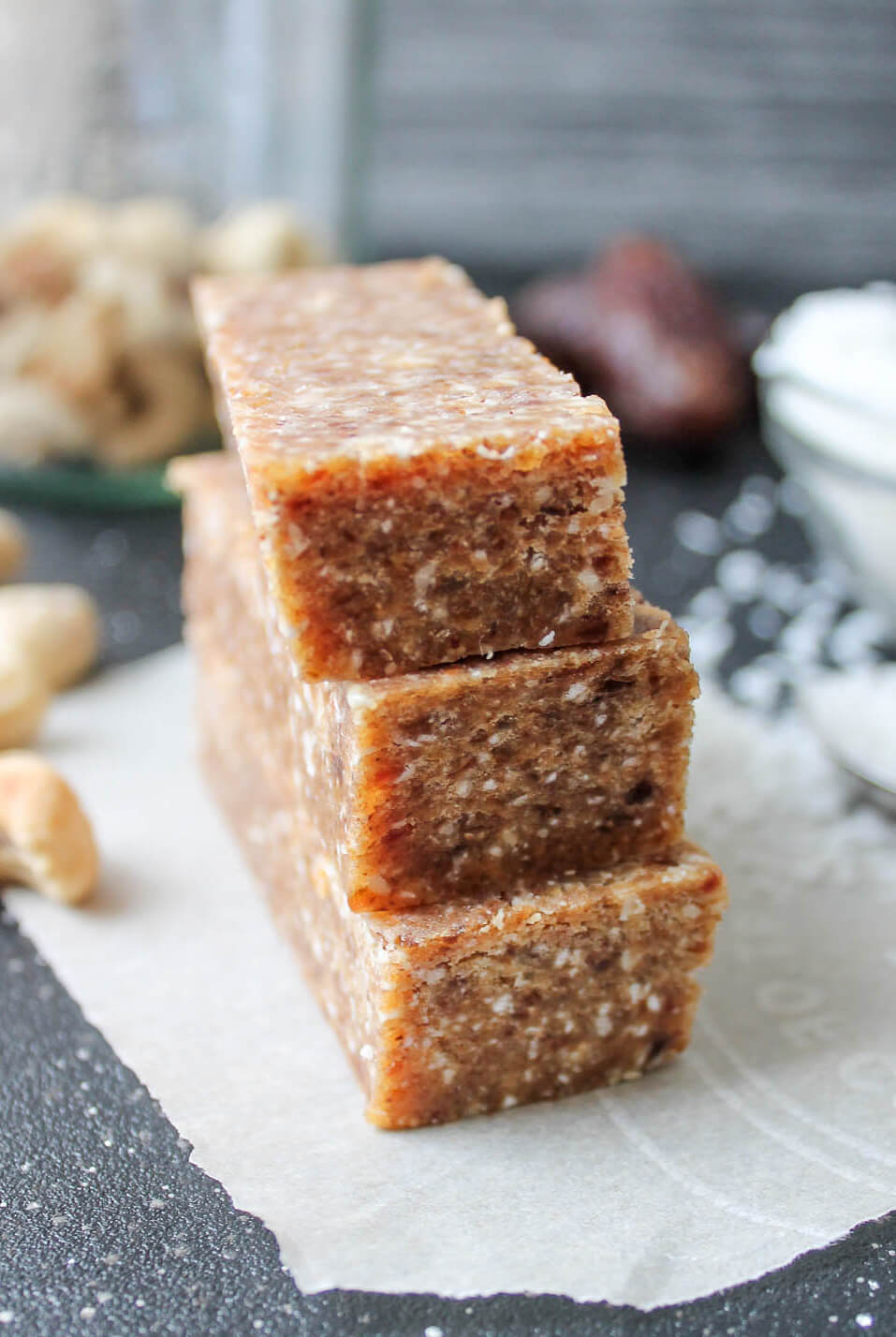 Toasted-Cashew-Coconut-Bars-8 - Paleo Gluten Free