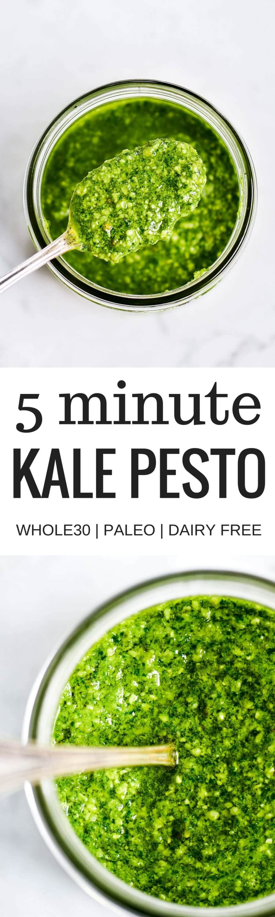 Instant Kale Pesto To Die For! Paleo Gluten Free