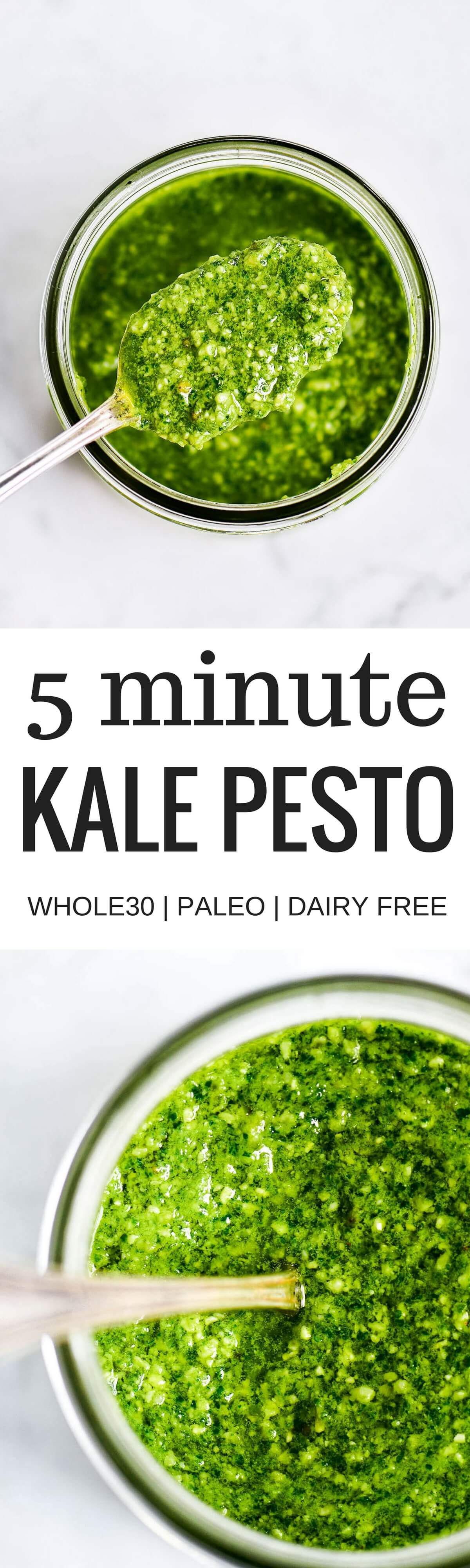 Instant Kale Pesto To Die For! Paleo Gluten Free