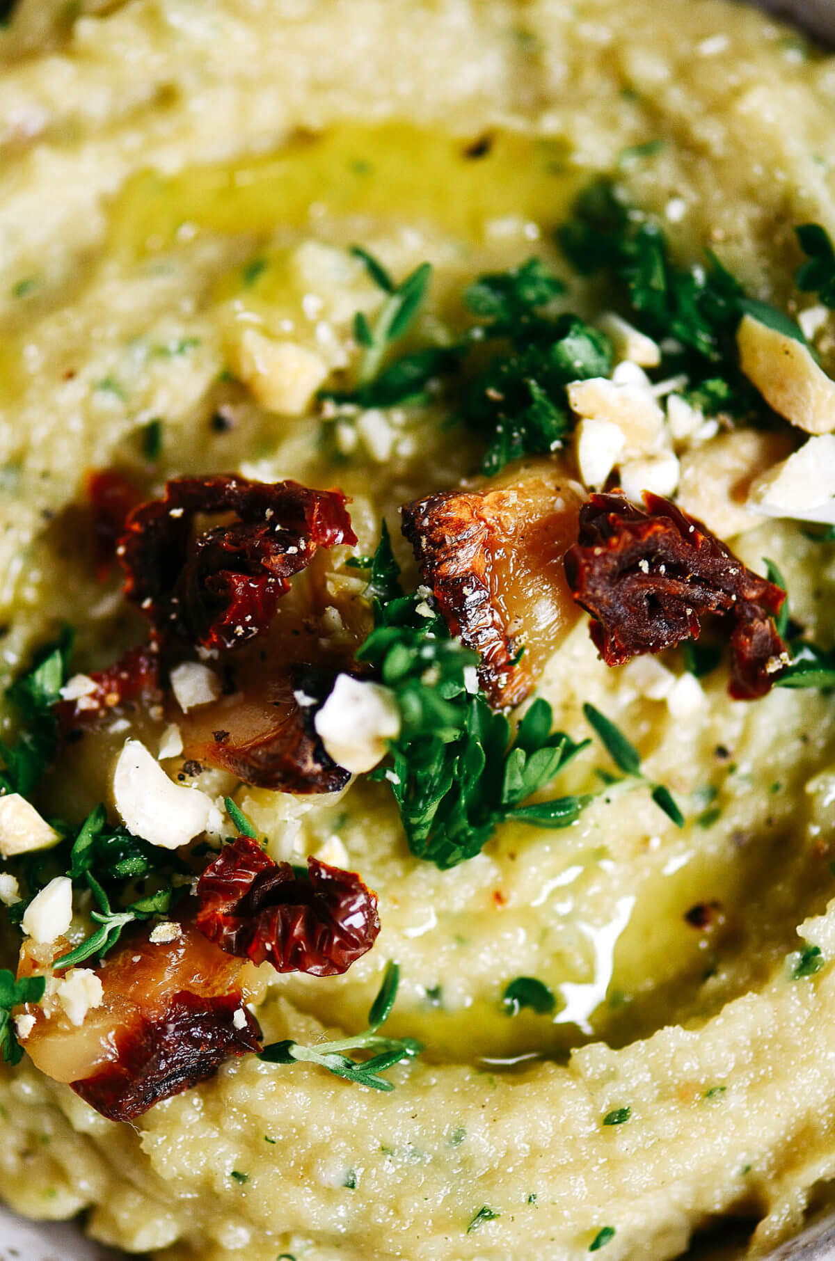 5 minute roasted garlic herb cashew hummus12 Paleo Gluten Free