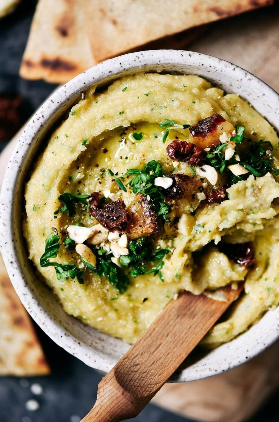 Garlic Lime Cashew Hummus Paleo Gluten Free