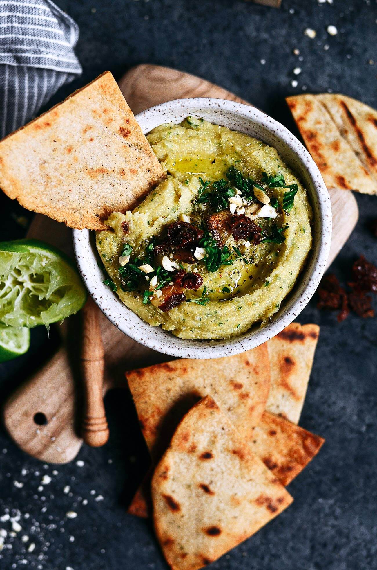 5 minute roasted garlic herb cashew hummus5 Paleo Gluten Free
