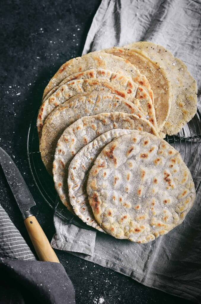 Cassava Flour Tortillas