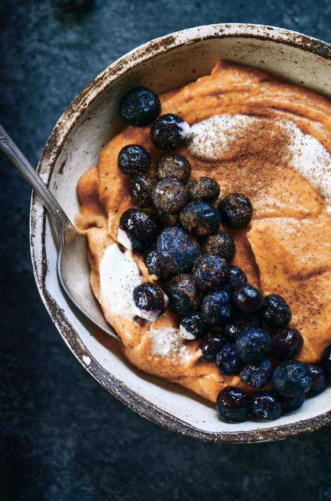 breakfast sweet potato bowl