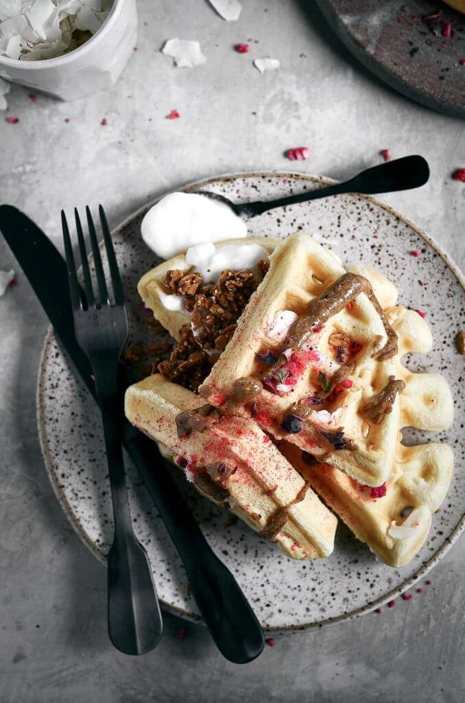 Gluten Free Belgian Waffles Recipe - light & fluffy