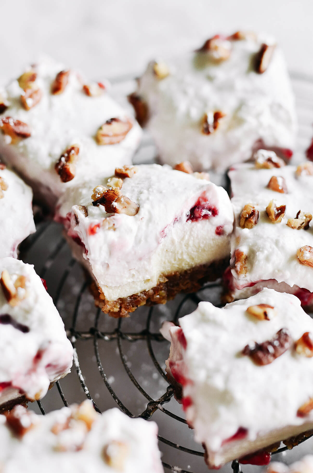 Dairy Free Paleo Raspberry Cream Bars Paleo Gluten Free