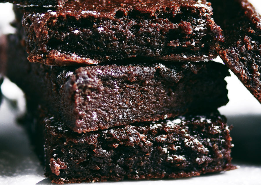 Fudgey Paleo Applesauce Brownies