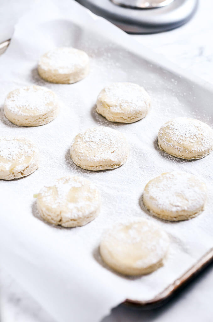 Paleo nut free cassava flour biscuits. Easy to make, perfect for meal prep, storing in the freezer, and perfect for toasting! Gluten free, dairy free, nut free, and yummy! Best paleo biscuit recipe. Easy paleo biscuits. Gluten free biscuit recipe. Butter free biscuits. Easy gluten free biscuit recipe. Cassava flour biscuits. Grain free biscuits. Easy paleo biscuit recipes.