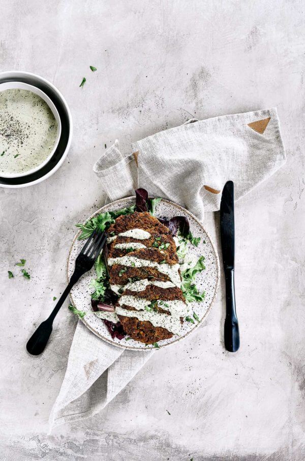 Crispy Baked Whole30 Cauliflower Patties Paleo Gluten Free