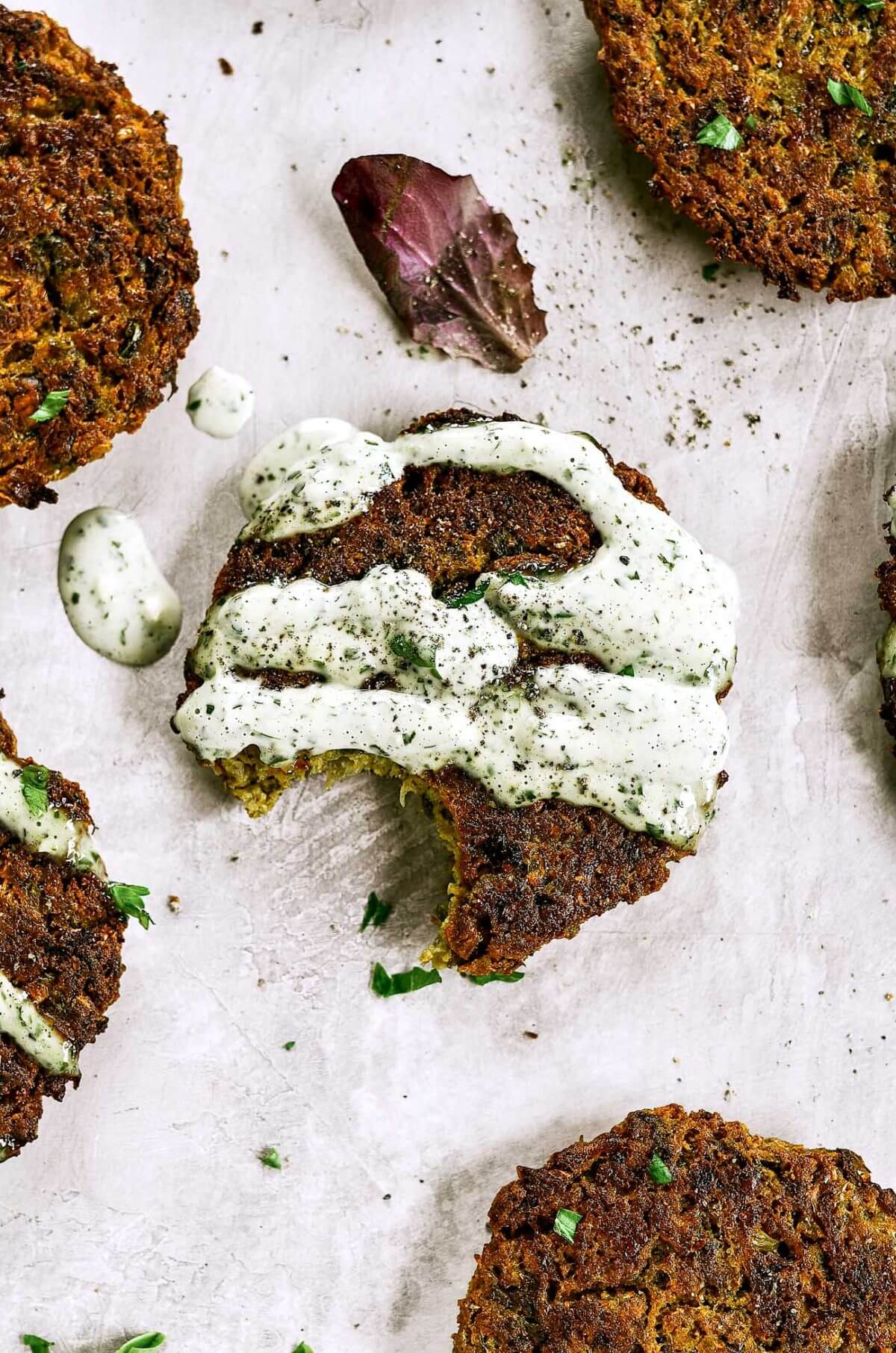 Crispy Baked Whole30 Cauliflower Patties Paleo Gluten Free