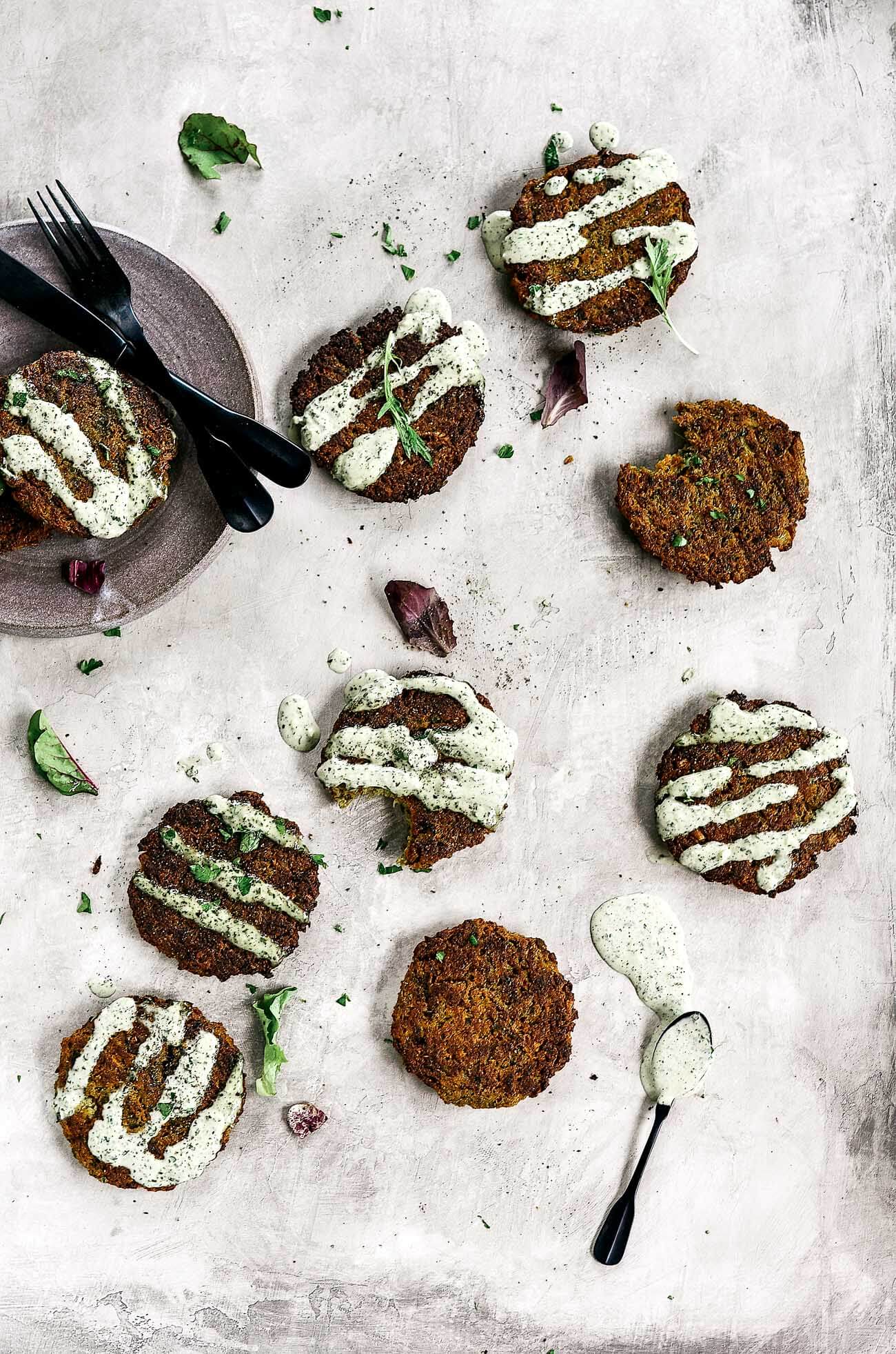 Crispy Baked Whole30 Cauliflower Patties Paleo Gluten Free