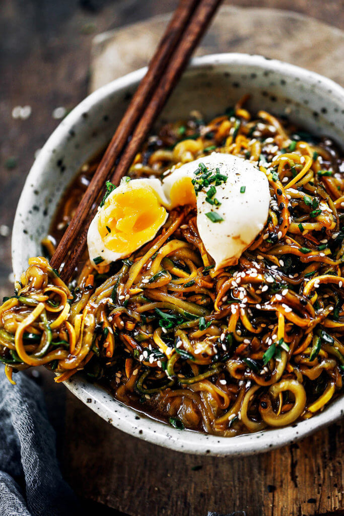 192 calorie whole30 balsamic glazed asian zucchini noodles! Super easy whole30 and paleo meal. A healthy dinner recipe for the whole family! Kid friendly noodles with a tempting asian sauce. whole30 meal plan. Easy whole30 dinner recipes. Easy whole30 dinner recipes. Whole30 recipes. Whole30 lunch. Whole30 meal planning. Whole30 meal prep. Healthy paleo meals. Healthy Whole30 recipes. Easy Whole30 recipes. Easy whole30 dinner recipes. Zucchini noodle recipe. Best veggie noodle recipes. paleo dinner recipes. best asian noodles. easy asian noodles.