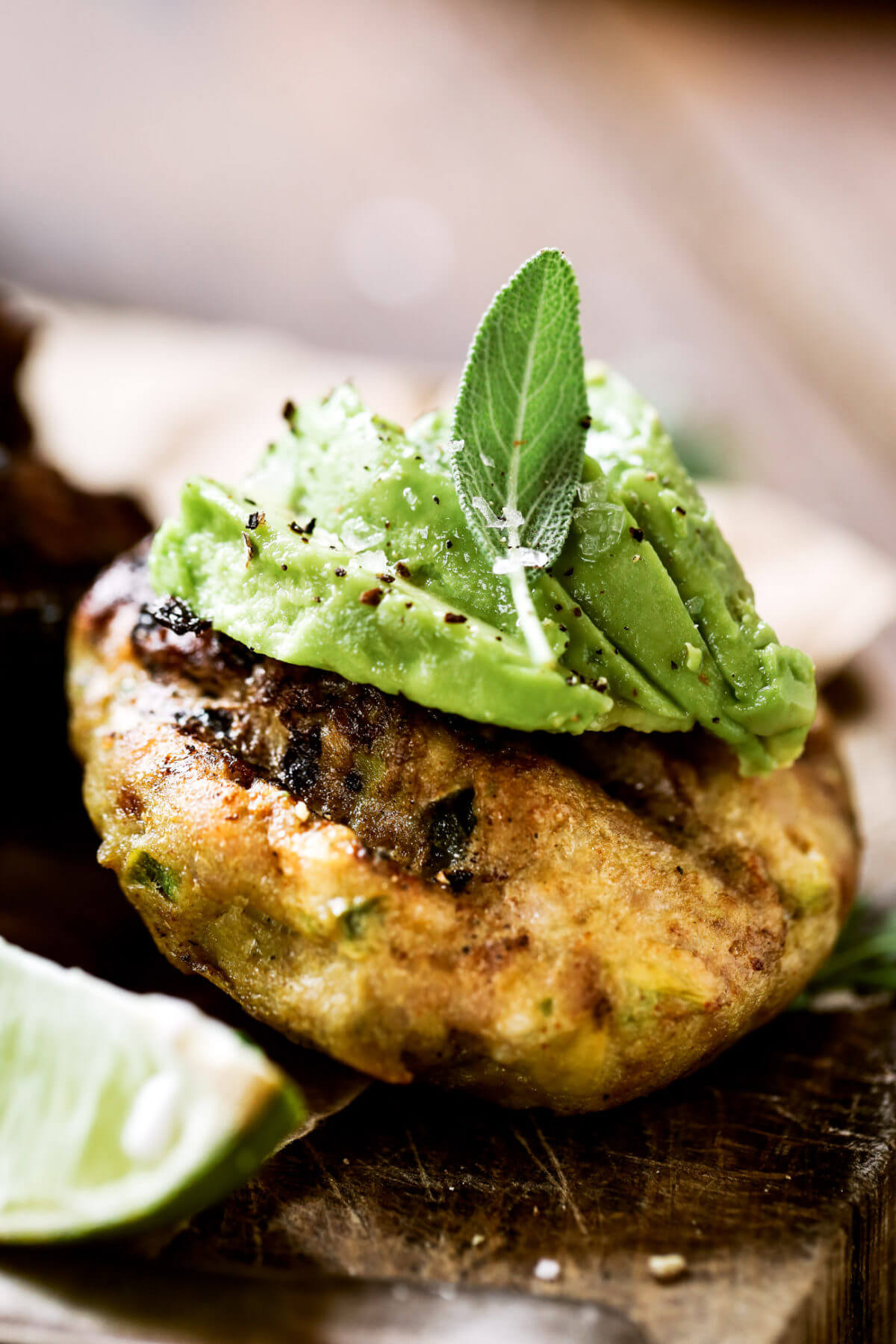 Spicy Grilled Avocado Chicken Burgers Paleo Gluten Free