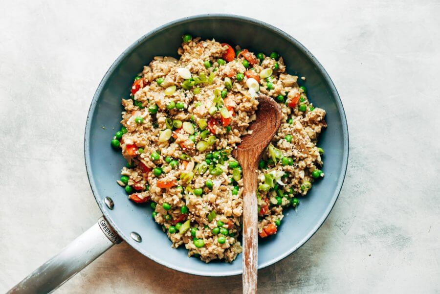 Whole30 Fried Cauliflower Rice