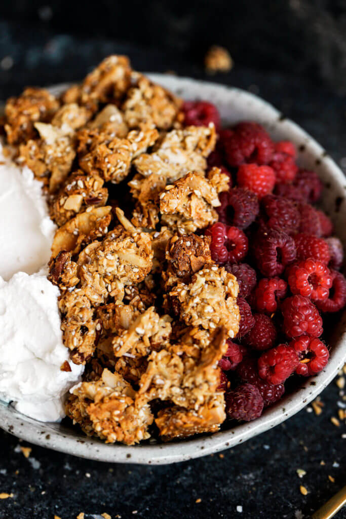 Sea Salt Cashew Butter Paleo Granola Paleo Gluten Free Eats